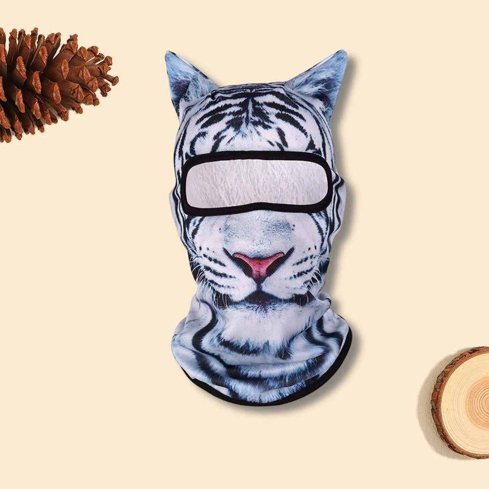 Realistic Winter Ski Face Mask Windproof Thermal Balaclava For Outdoor Sports And Parties | EX-STOCK product gallery photo 34
