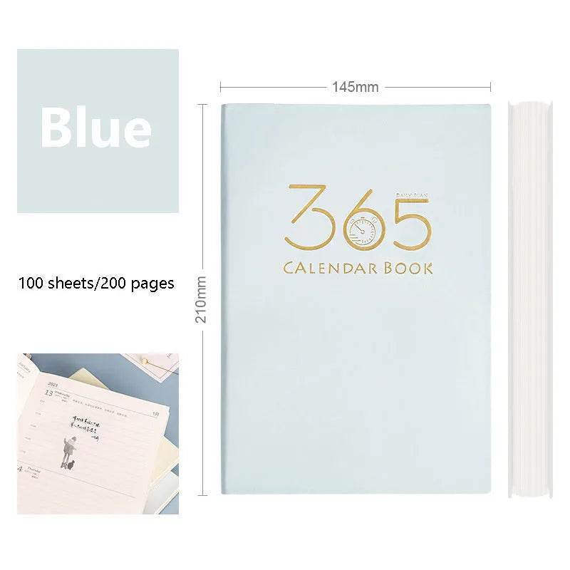 365-day Daily Planner Self-discipline And Clock-in Student Journal Notebook - EX-STOCK Canada