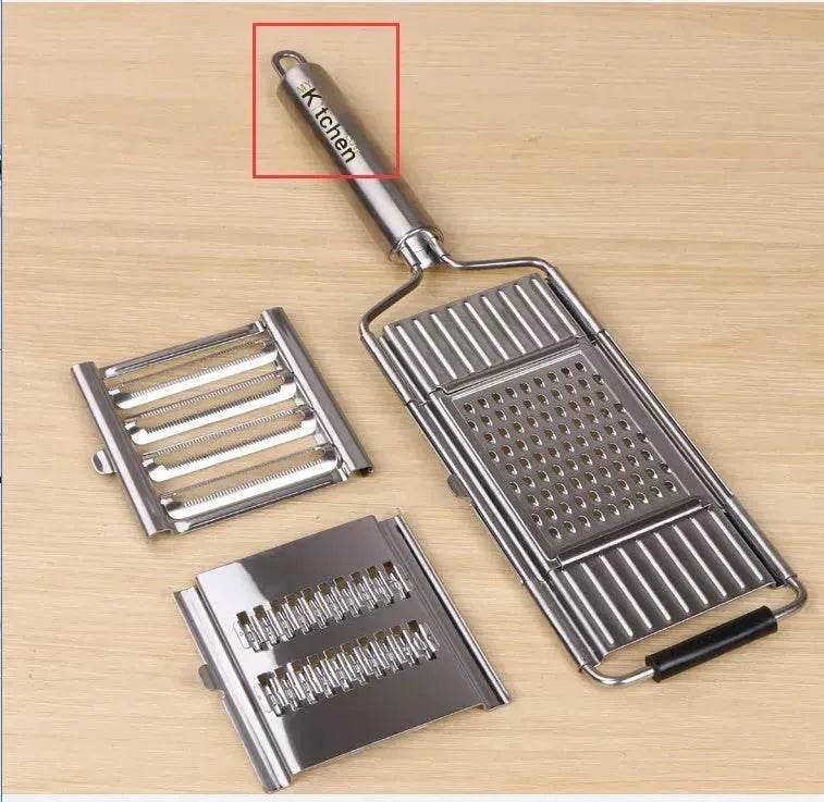 Stainless Steel Grater, Vegetable And Fruit Slicer, Peeler - EX-STOCK Canada