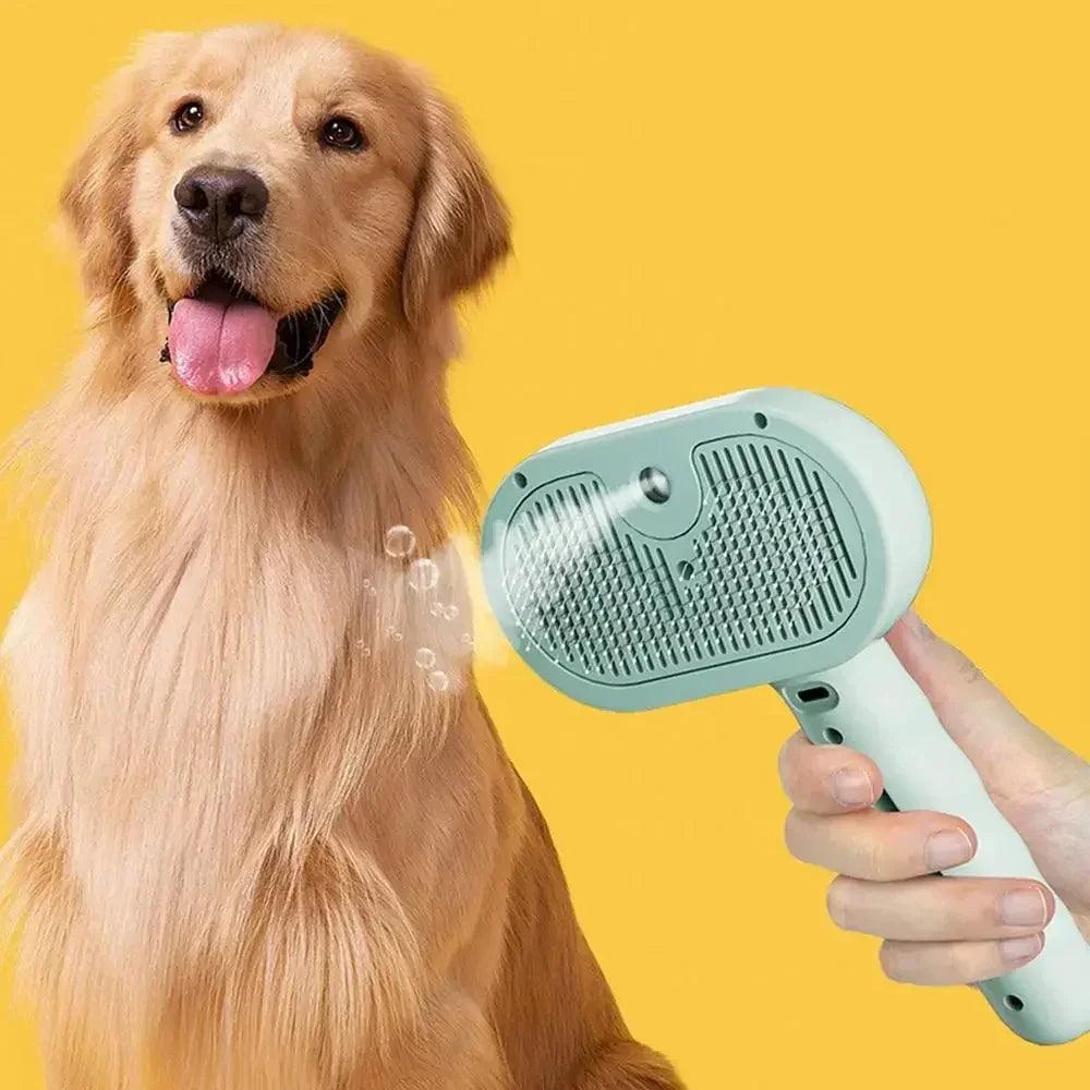 Spray pour animaux, peigne à cheveux, brosse de nettoyage pour poils d'animaux, toilettage des chats, accessoires pour chiens, outils de démêlage, peigne humidificateur à eau, fournitures pour animauxEX-STOCK Canada
