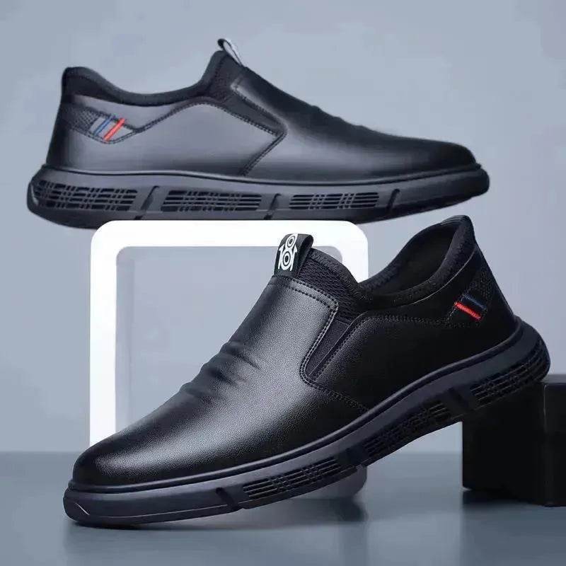 Men Shoes Black White Flats Walking Shoes Sneakers for Men - EX-STOCK Canada