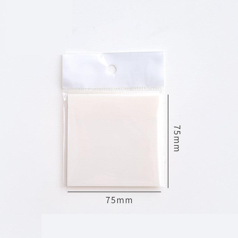 Notas adhesivas transparentes de PET Material impermeable