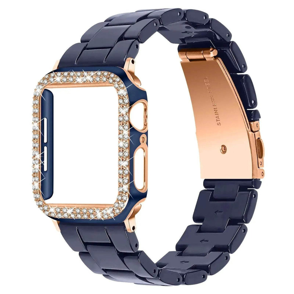 Replaceable Plastic Chain strap Watch Band Suitable for iwatch - EX-STOCK Canada