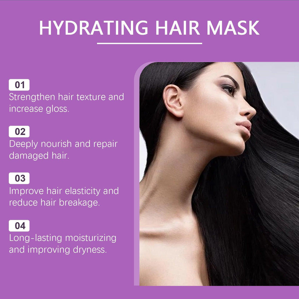 Maschera per Capelli al Collagene Nutriente Idratante Riparatrice