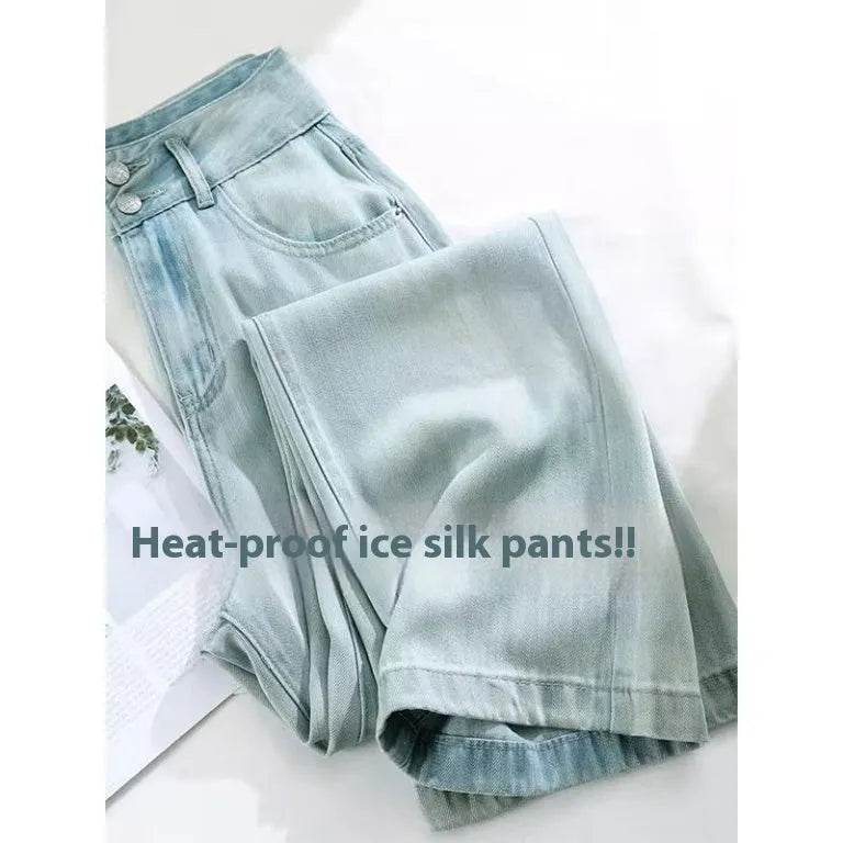 Thin And Lightweight Tencel Soft Baggy Jeans Pant For Women - EX-STOCK Canada