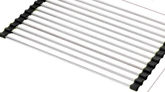 Folding Kitchen Drain Sink Rack Stainless Steel sink caddies - EX-STOCK Canada