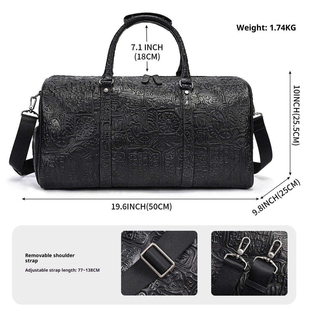 Borsa da Uomo con Design in Rilievo Retrò | EX-STOCK Canada