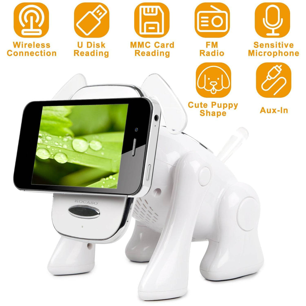 Puppy Dog Wireless Speaker Portable Mini Stereo Music Player - EX-STOCK Canada