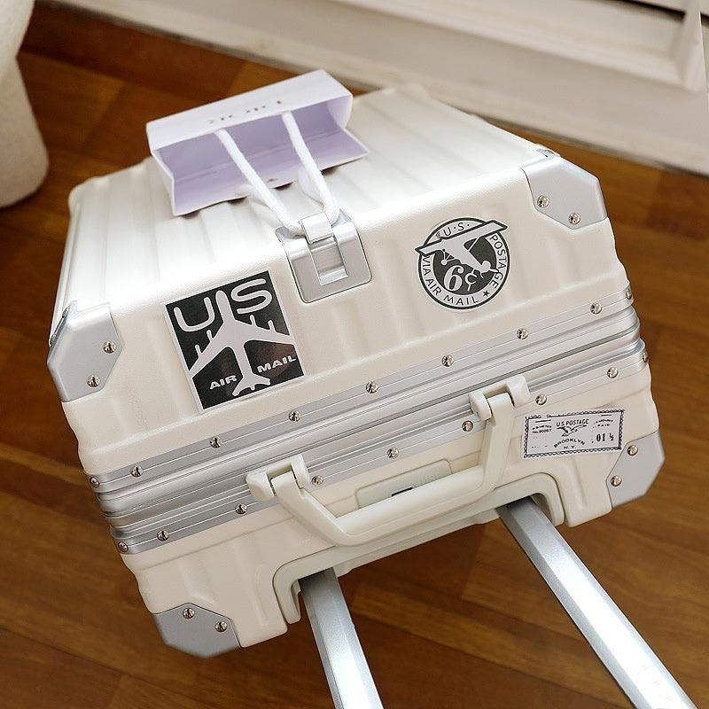 Large Capacity Travel Aluminum Frame Password Luggage | EX-STOCK Canada