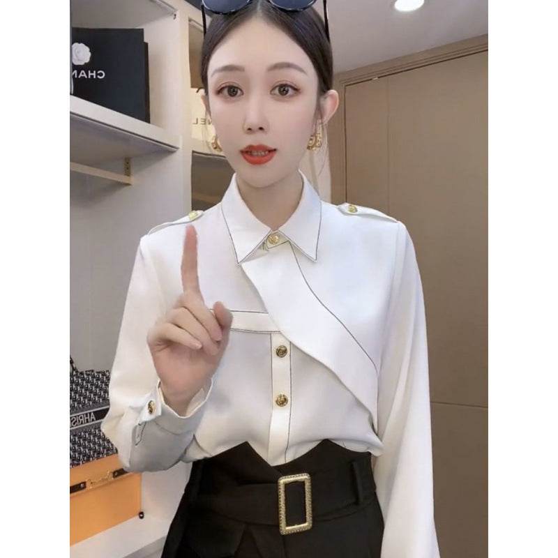 Luxury Professional Business Cooperate Office blouse shirt for women - EX-STOCK Canada