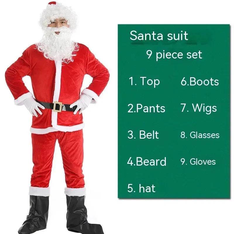 Christmas Costume Men's And Women's Clothing Full Set Performance Costume - EX-STOCK Canada