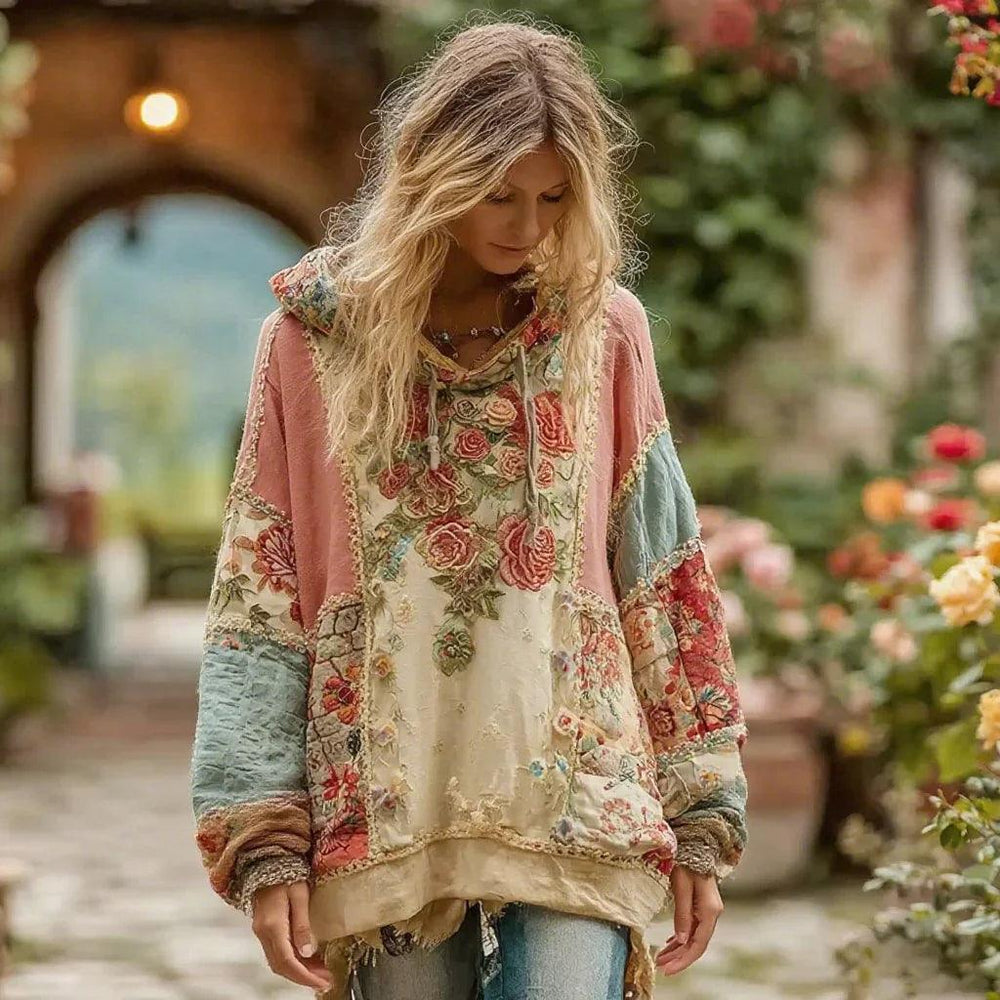 Sweat à capuche pour femmes à manches longues, pull-over ample et décontractéEX-STOCK Canada