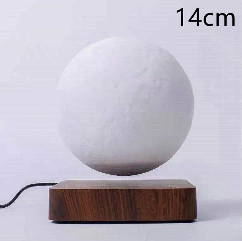 Magnetic Levitation Table Lamp Moon Light 3D Printing Planet Night Light - EX-STOCK Canada