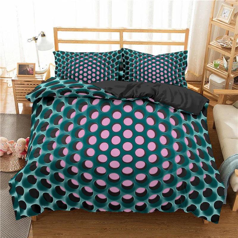 Digital Printing Three-piece Bedding Duvet Cover EX-STOCK Canada