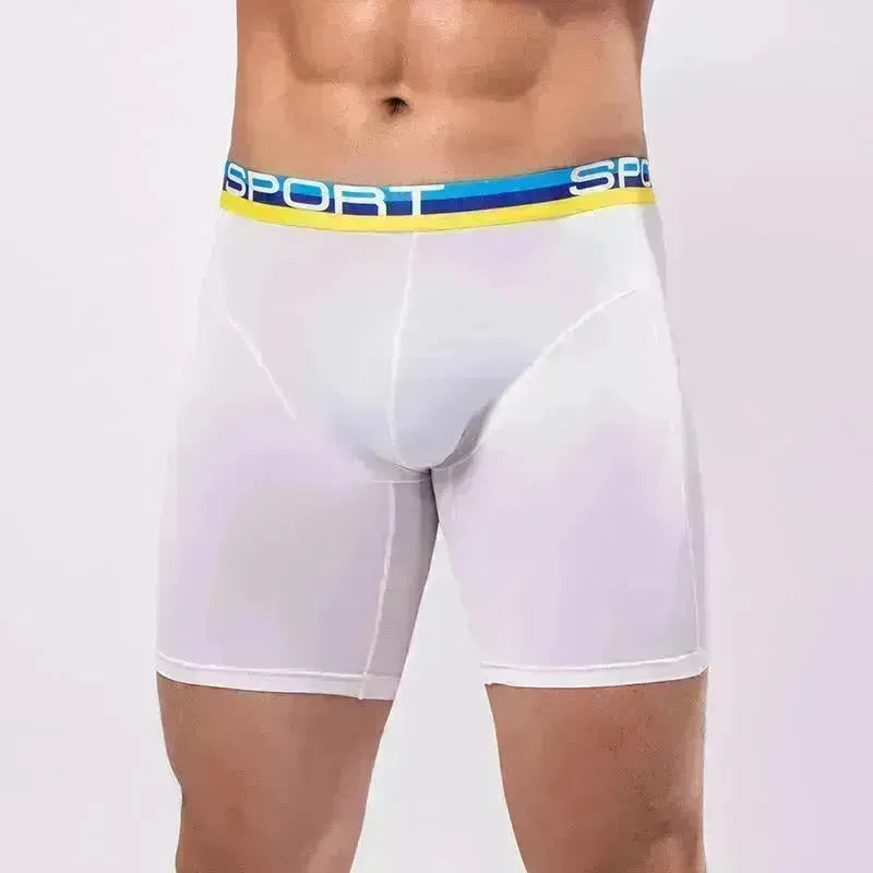 Anti-Wear Ice Seide Atmungsaktives Midway Boxer Beach Schwimmunterwäsche