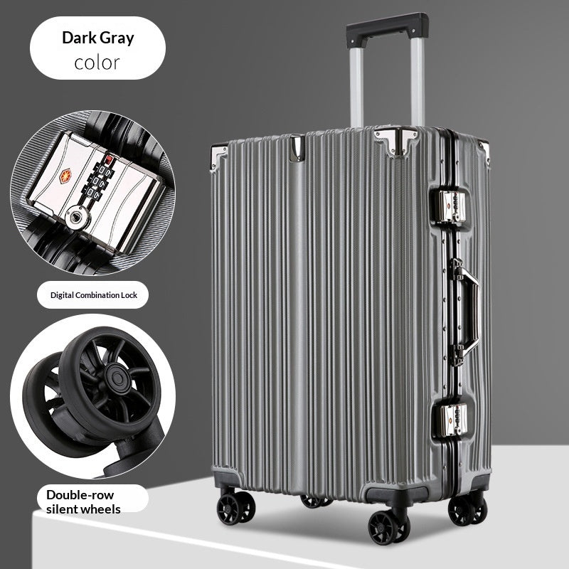 24-inch Aluminum-frame Large-capacity Trolley Case | EX-STOCK Canada