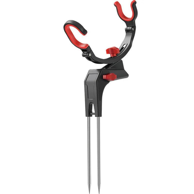 Supporto per canna da pesca ad angolo, attrezzatura, supporto in acciaio anti-ruggine, portacanna, attrezzatura per pescaEX-STOCK Canada