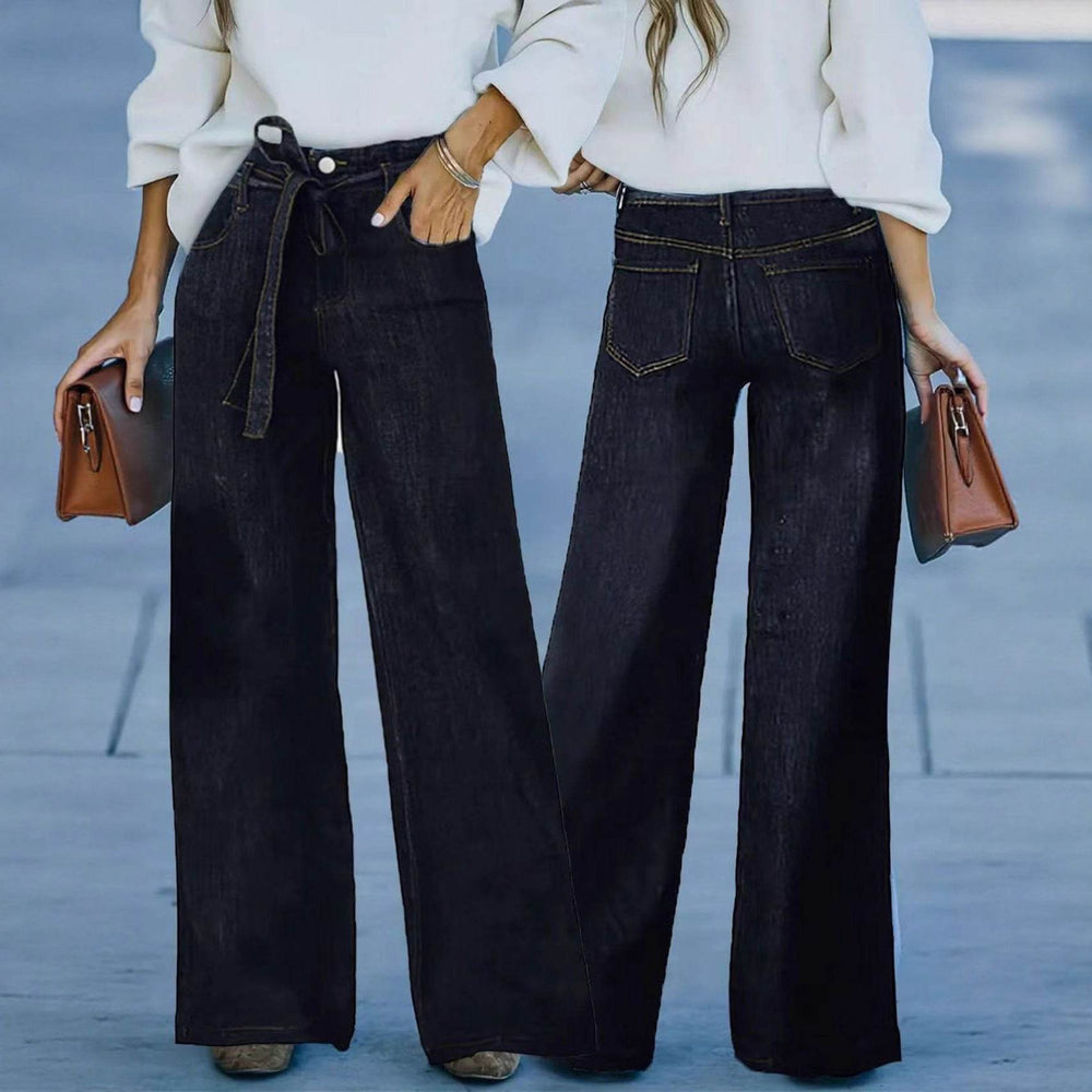 American Hot Girl Retro Wide Leg Jeans EX-STOCK Canada