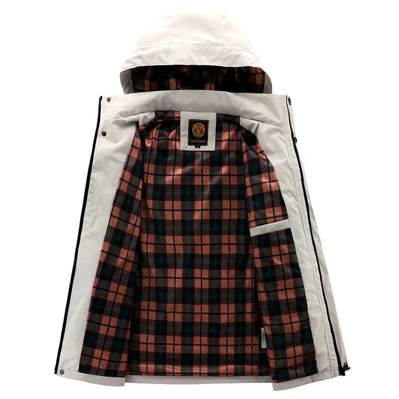 Men's Assault Jacket Spring And Autumn Thin Single Layer Waterproof Windbreaker Outdoor Sports Cargo Coat - EX-STOCK Canada