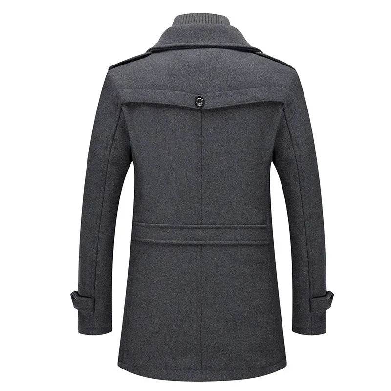Cold-resistant Plus Cotton Woolen Men's Jacket - EX-STOCK Canada