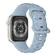 Embossed Rose Silicone Watch Strap - EX-STOCK Canada