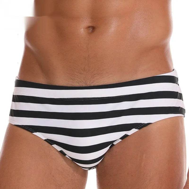 Solid Color Plus Size Swimming Trunks Briefs Shorts underwear - EX-STOCK Canada