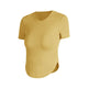 Nude feel Short-sleeved Workout Top Running gym top women - EX-STOCK Canada