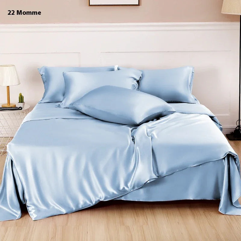Double-sided Silk Bedding Duvet Cover EX-STOCK Canada