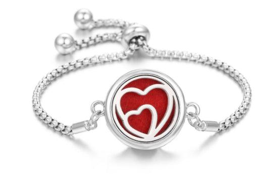 Bracelet d'aromathérapie kaléidoscope 2024 Nouveau Parfum Diffuseur d'huile essentielle Médaillon Bracelet Charms Bijoux diffuseur d'arôme pour femmes - EX-STOCK Canada