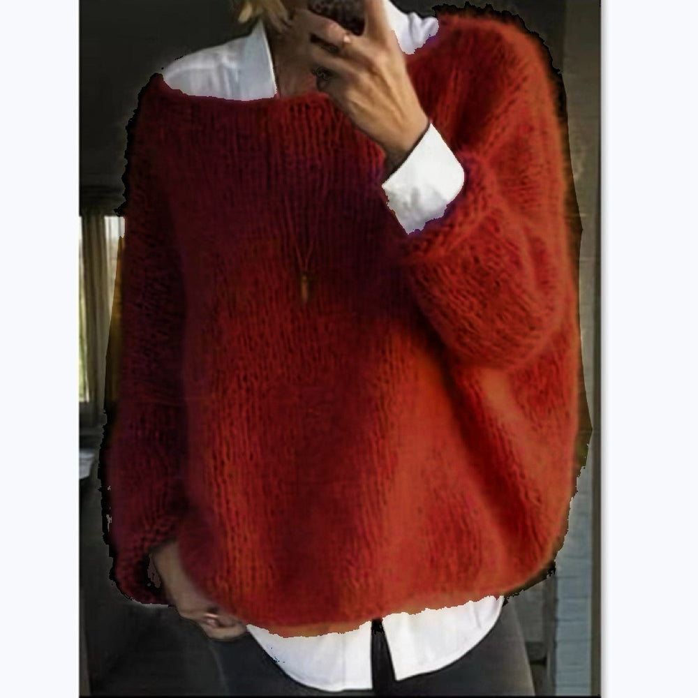 Women's Autumn And Winter Knitting Top Sweater | EX-STOCK product gallery photo 13