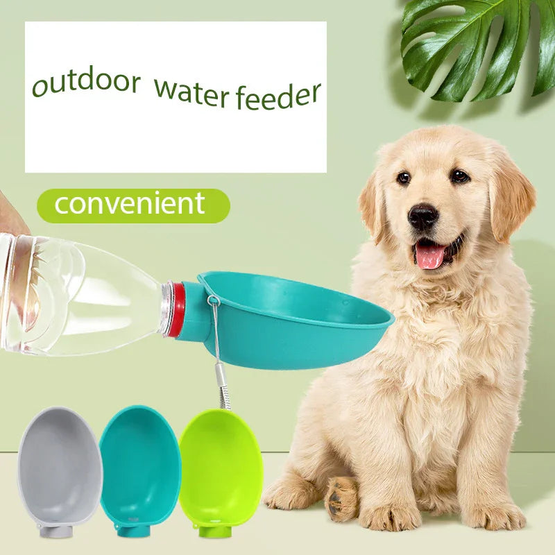 Portable Dog Drinking Bowl Outdoor Water Feeding Pet Outside Water Cup Dog Kettle For Small Breeds Dogs Pets Products EX-STOCK Canada
