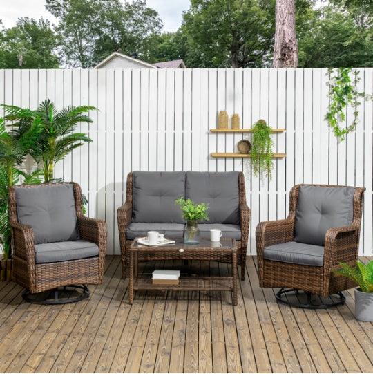 Pieces Patio Furniture Set EX-STOCK Canada
