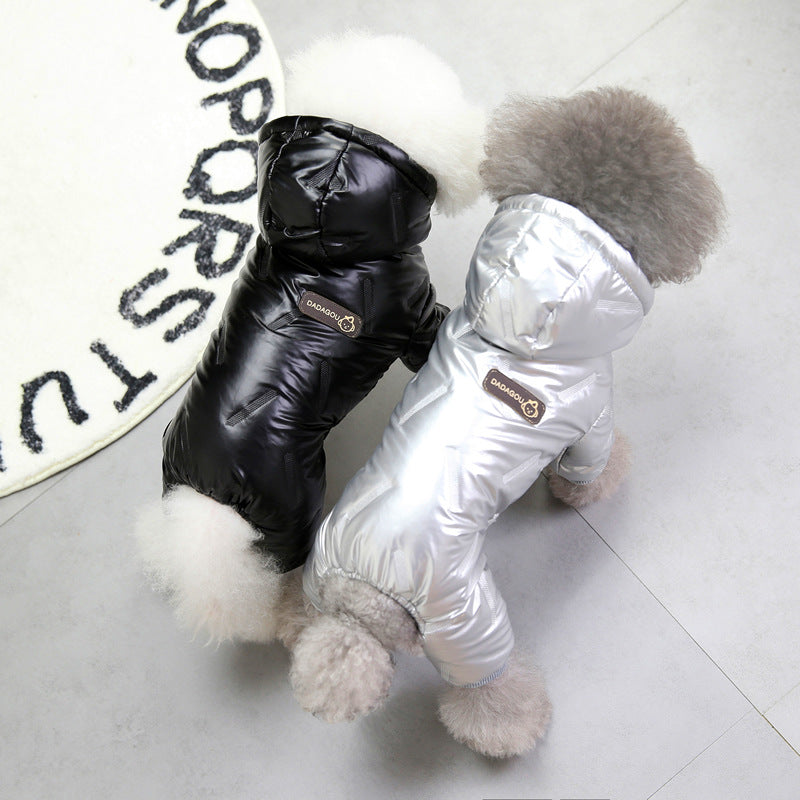 Pet Dog Waterproof Autumn And Winter Padded Jacket | EX-STOCK product gallery photo 2