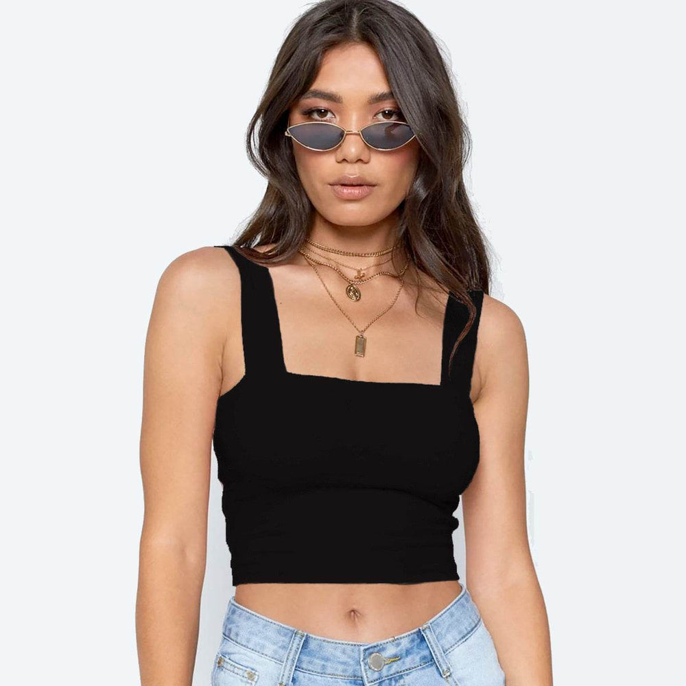 Summer New Fashion Women Crop Top Sexy Sleeveless Tank Tops - EX-STOCK Canada