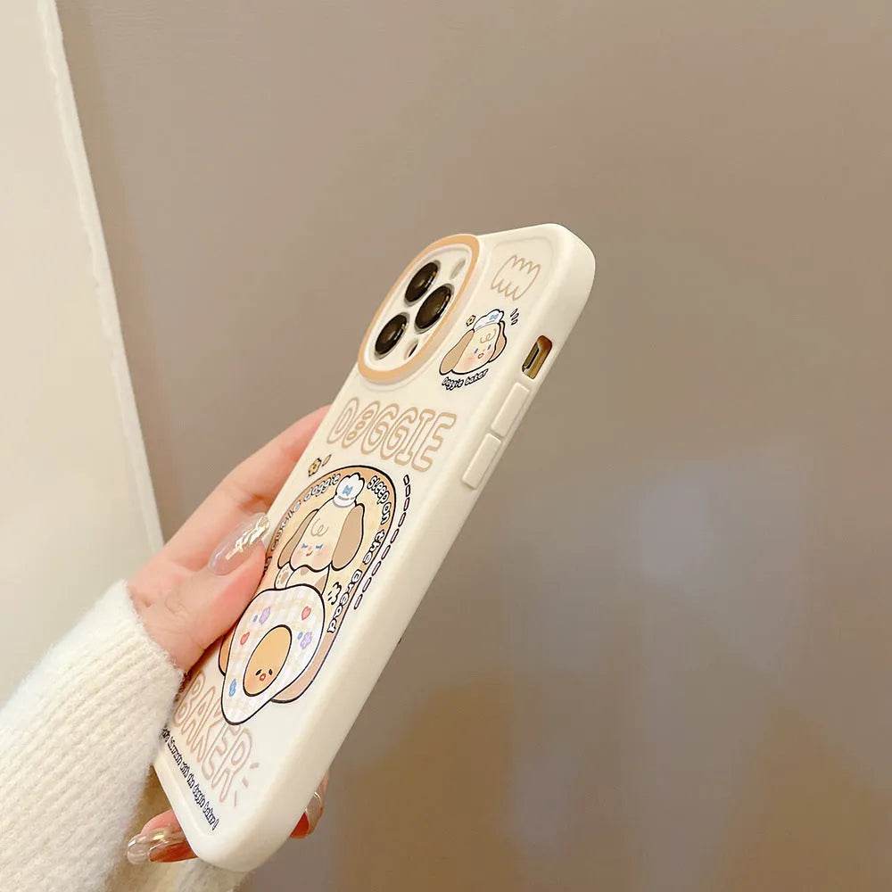 TPU Frosted Silicone Cartoon iphone Case - EX-STOCK Canada