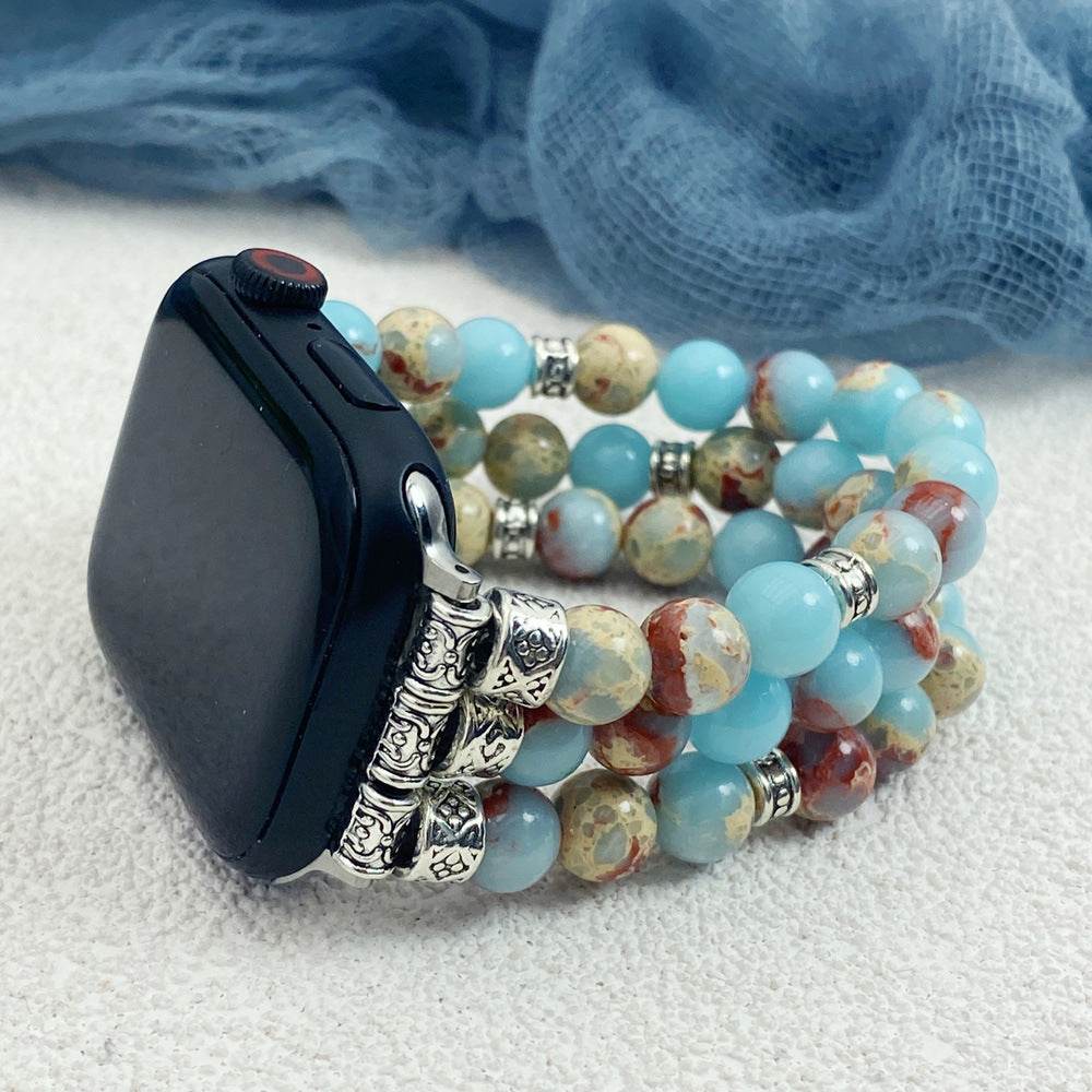 Simple And Versatile Beaded Bracelet smart watch strap - EX-STOCK Canada