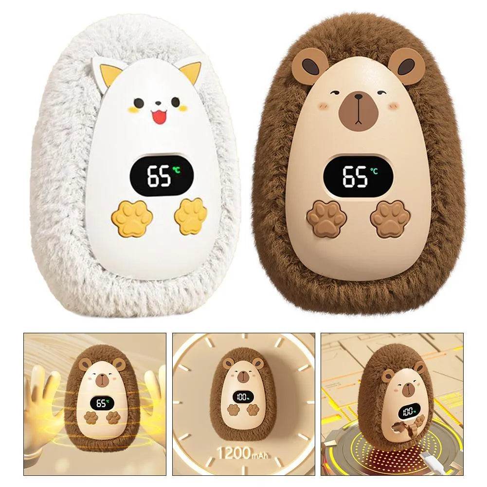 Winter Portable USB Rechargeable Outdoor Smart Fluffy Hand Warmer Hand muff - EX-STOCK Canada