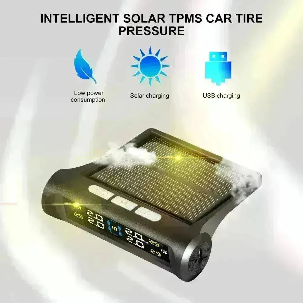 Automobile Vehicle Intelligent Power USB Tire Pressure sensor Monitoring System - EX-STOCK CANADA