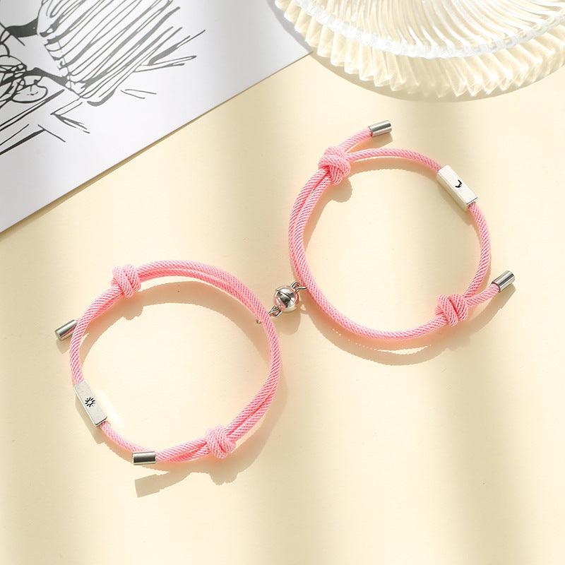 Alloy Sun And Moon Couple Bracelets A Pair - EX-STOCK Canada