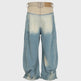 Washed Distressed Design Baggy Jeans Pant For Men And Women - EX-STOCK Canada