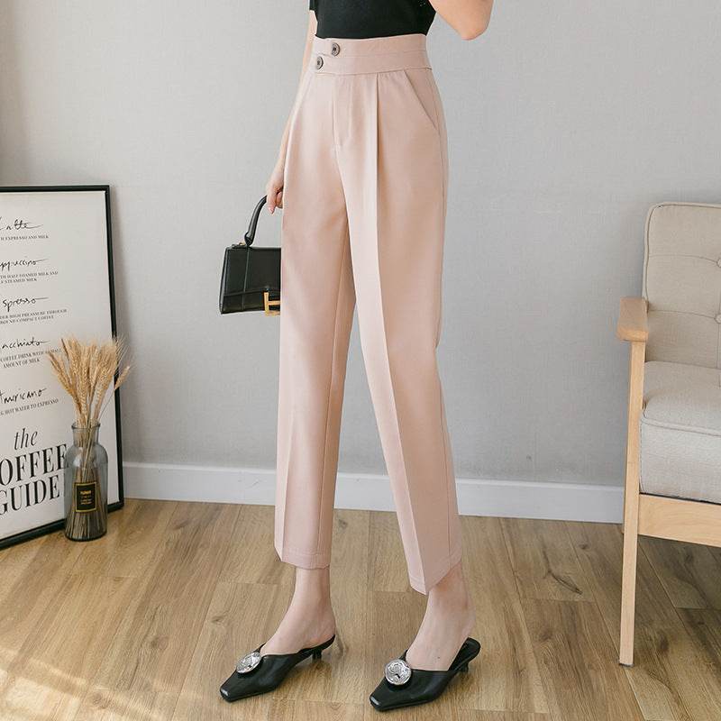 Tapered Trousers Women's Slim Harem Suit Trousers - EX-STOCK Canada