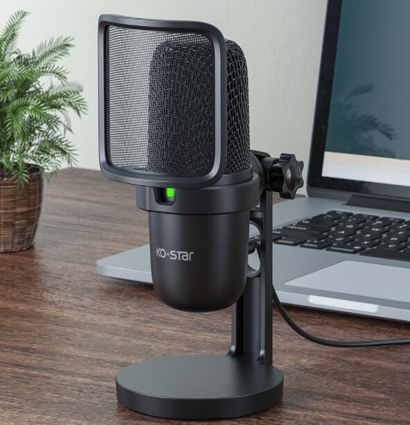 Notebook Computer Game Voice Live Broadcast Desktop USB Wired Microphone EX-STOCK Canada