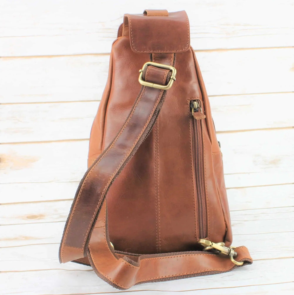 Premium Handcrafted Leather Sling Bag | Backpack | Crossbody Messenger Bag EX-STOCK Canada