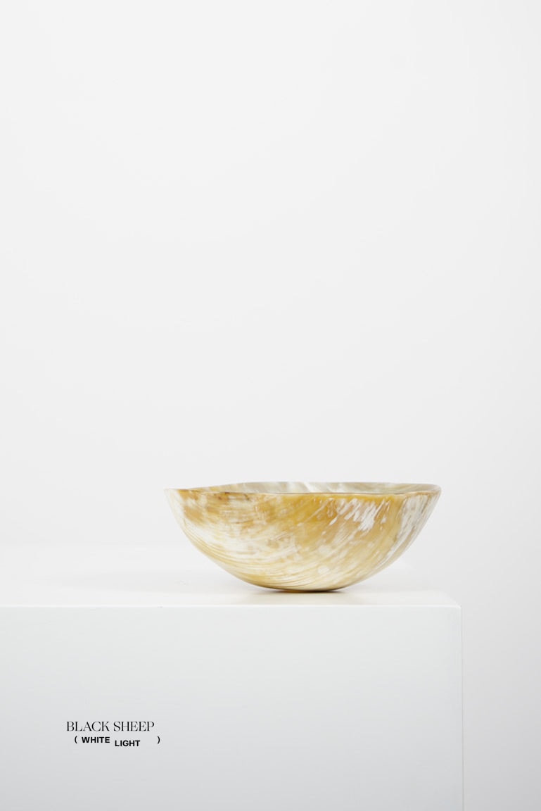 Ankole Horn Light Round Bowl EX-STOCK Canada