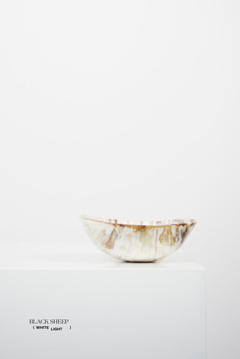 Ankole Horn Light Round Bowl EX-STOCK Canada