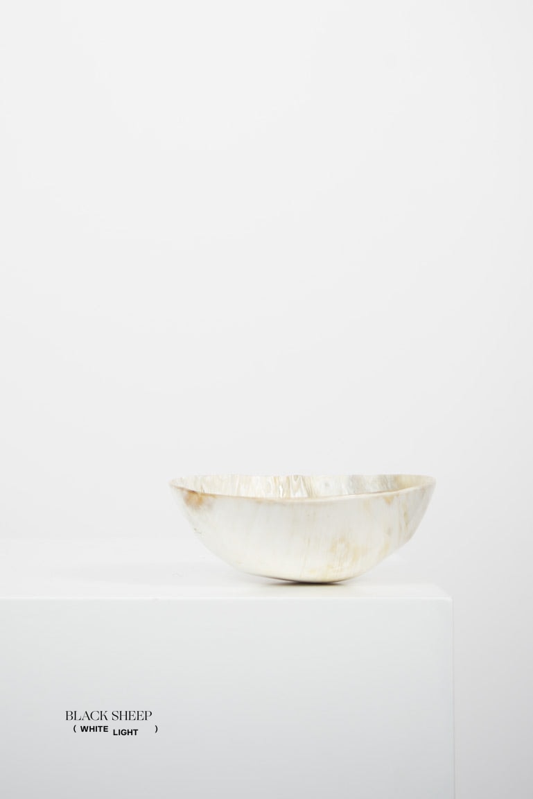 Ankole Horn Light Round Bowl EX-STOCK Canada