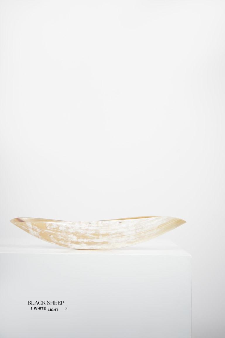 Vase ovale léger à corne Ankole & GyrEX-STOCK Canada