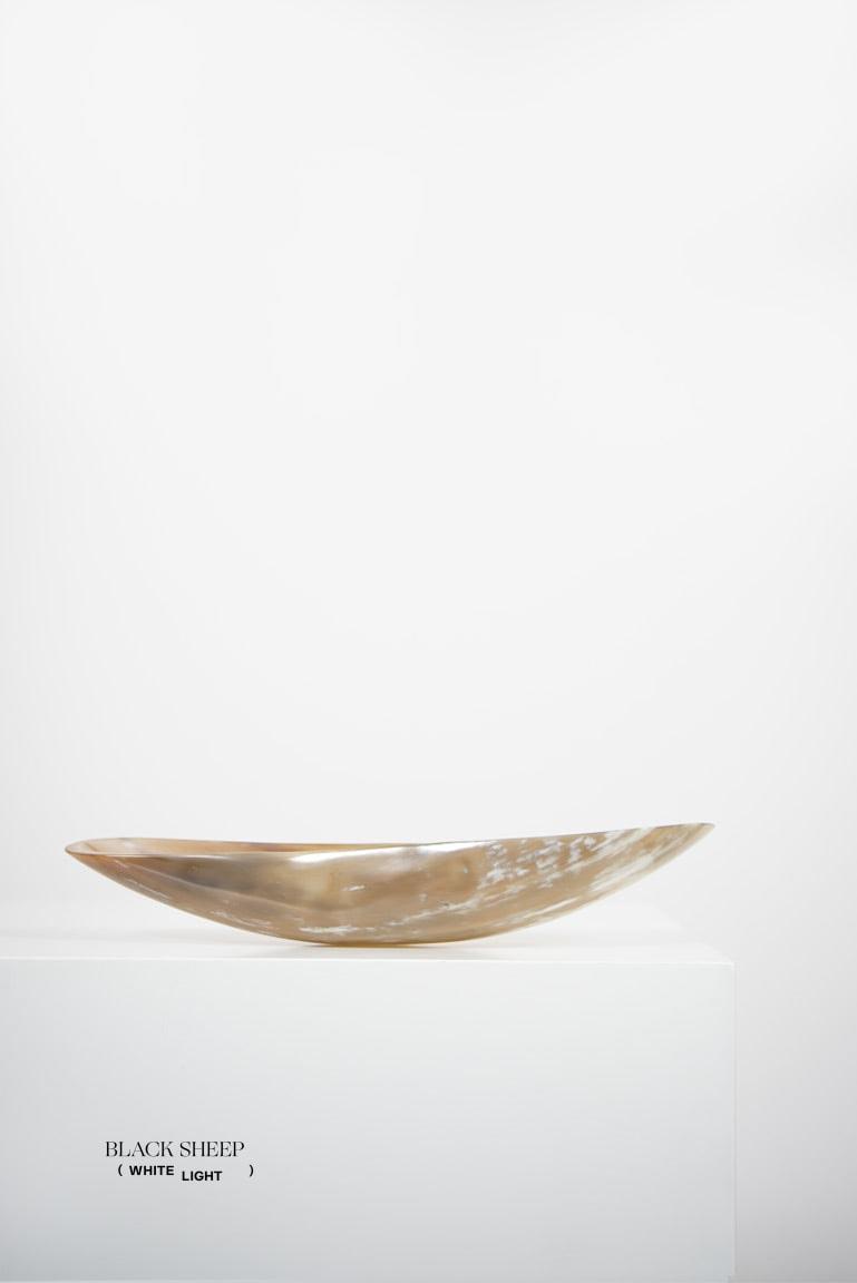 Vase ovale léger à corne Ankole & GyrEX-STOCK Canada