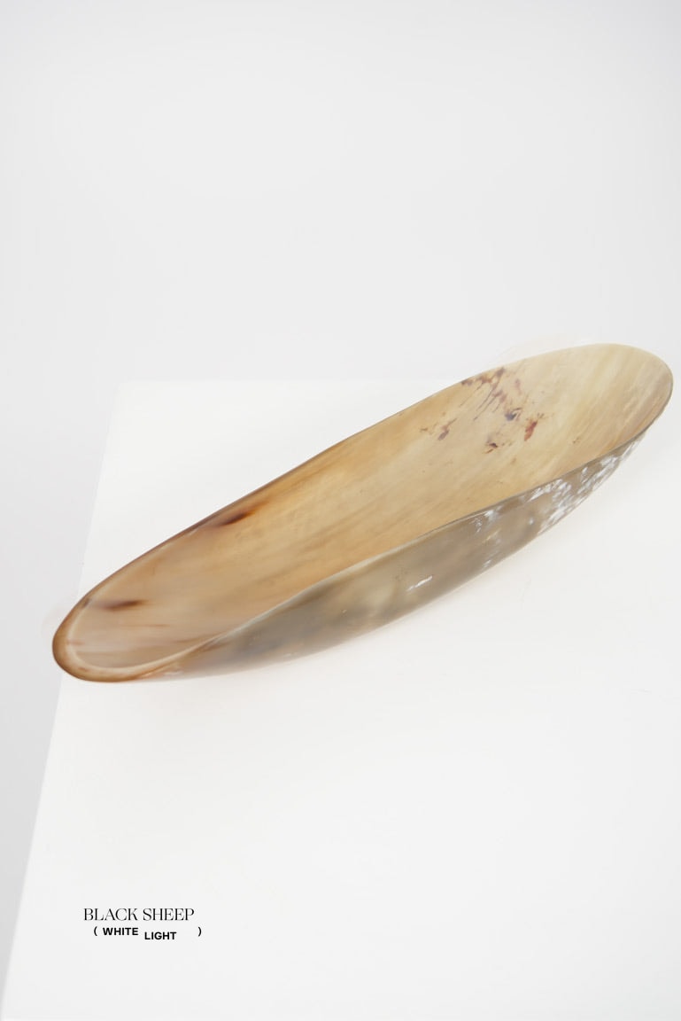 Ankole & Gyr Horn Light Oval Vessel EX-STOCK Canada