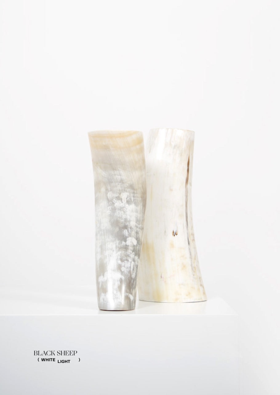 Ankole & Gyr Horn Light Vase EX-STOCK Canada